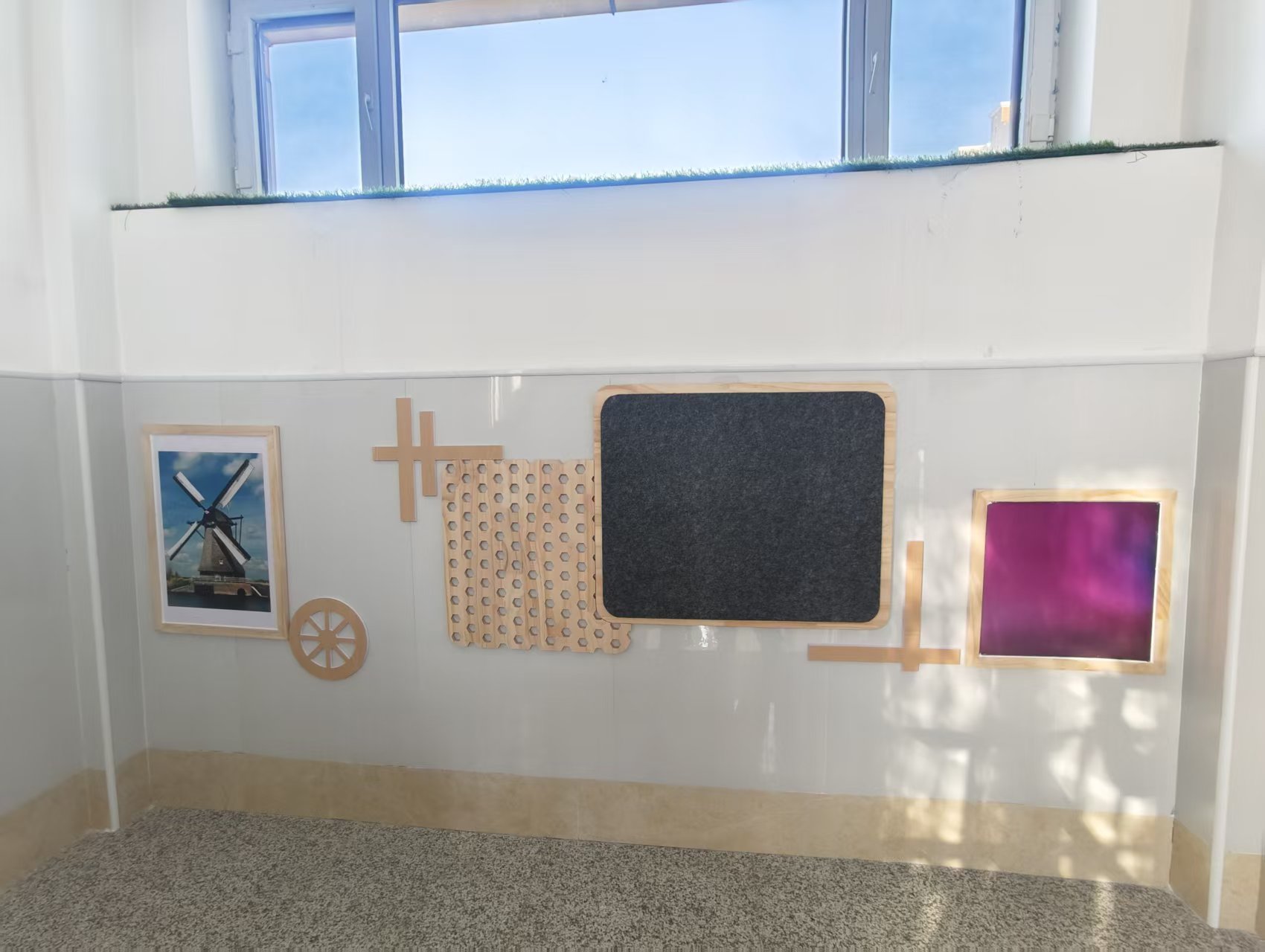 自然主题楼梯间